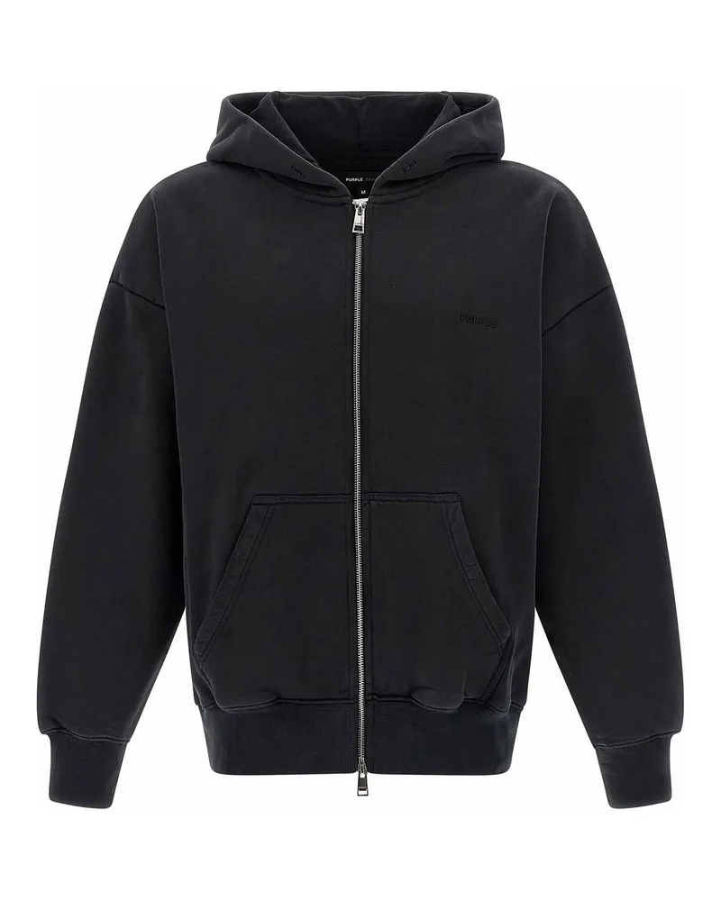 PURPLE BRAND Sweatshirt - Schwarz Schwarz