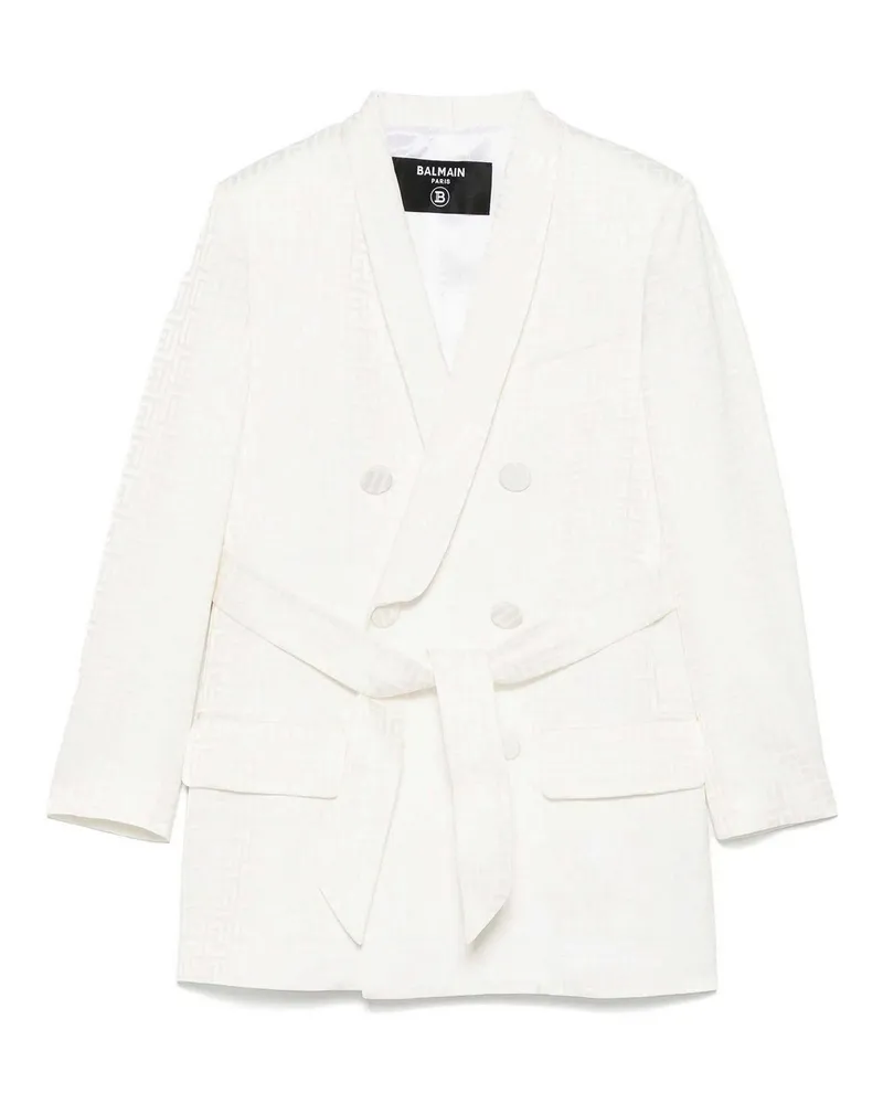 Balmain Casualjacke - Weiß Weiß