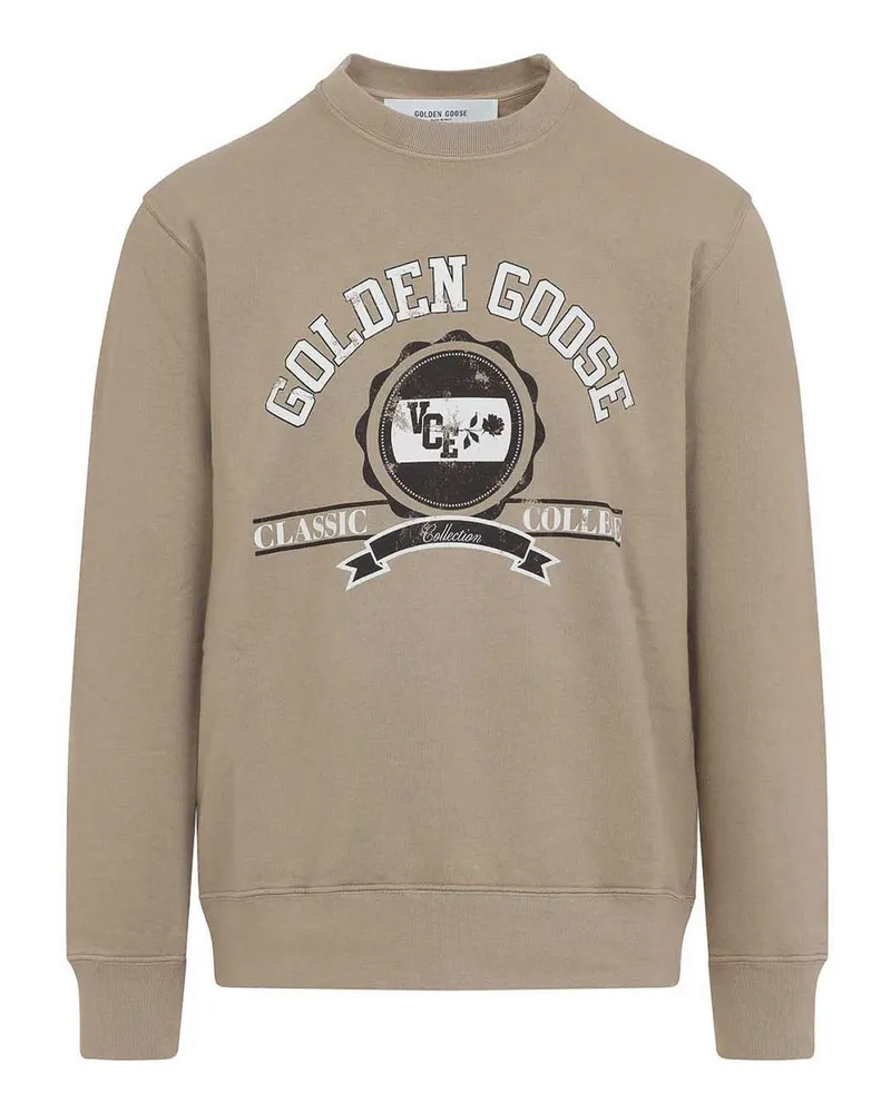 Golden Goose Sweatshirt - Beige Beige