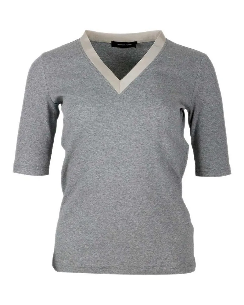 Fabiana Filippi T-Shirt - Grau Grau