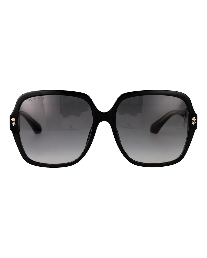 Etro Sonnenbrille - Schwarz Schwarz