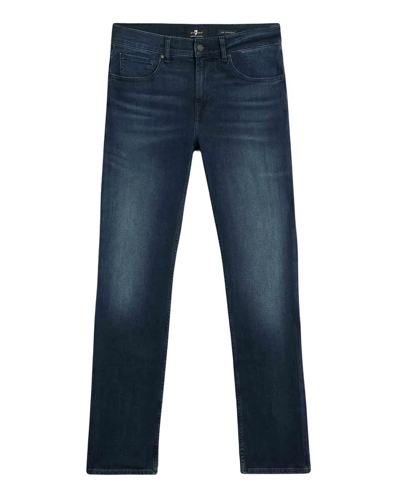 7 for all mankind Straight Leg Jeans - Blau Blau