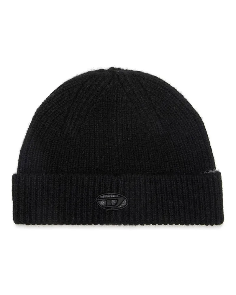 Diesel Mütze - Schwarz Schwarz