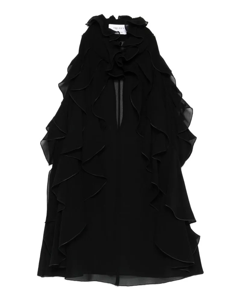 Alexander McQueen Top - Schwarz Schwarz