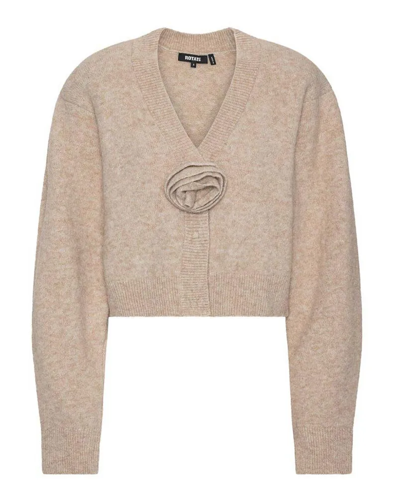 ROTATE Birger Christensen Cardigan - Beige Beige
