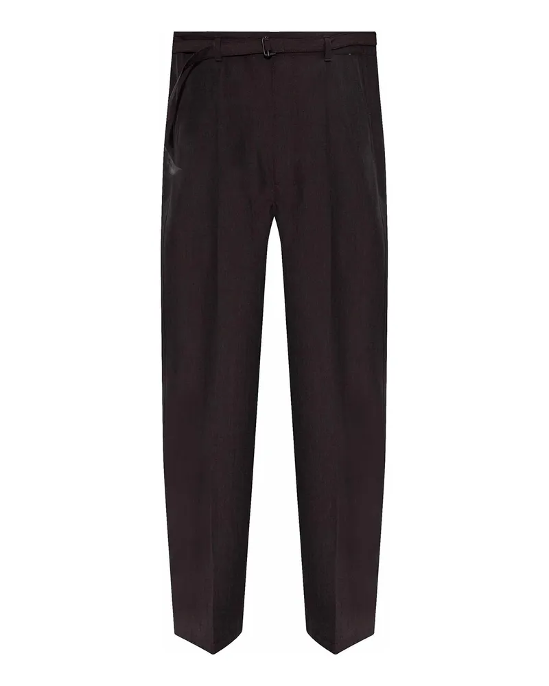 Christophe Lemaire Formale Hose - Braun Braun