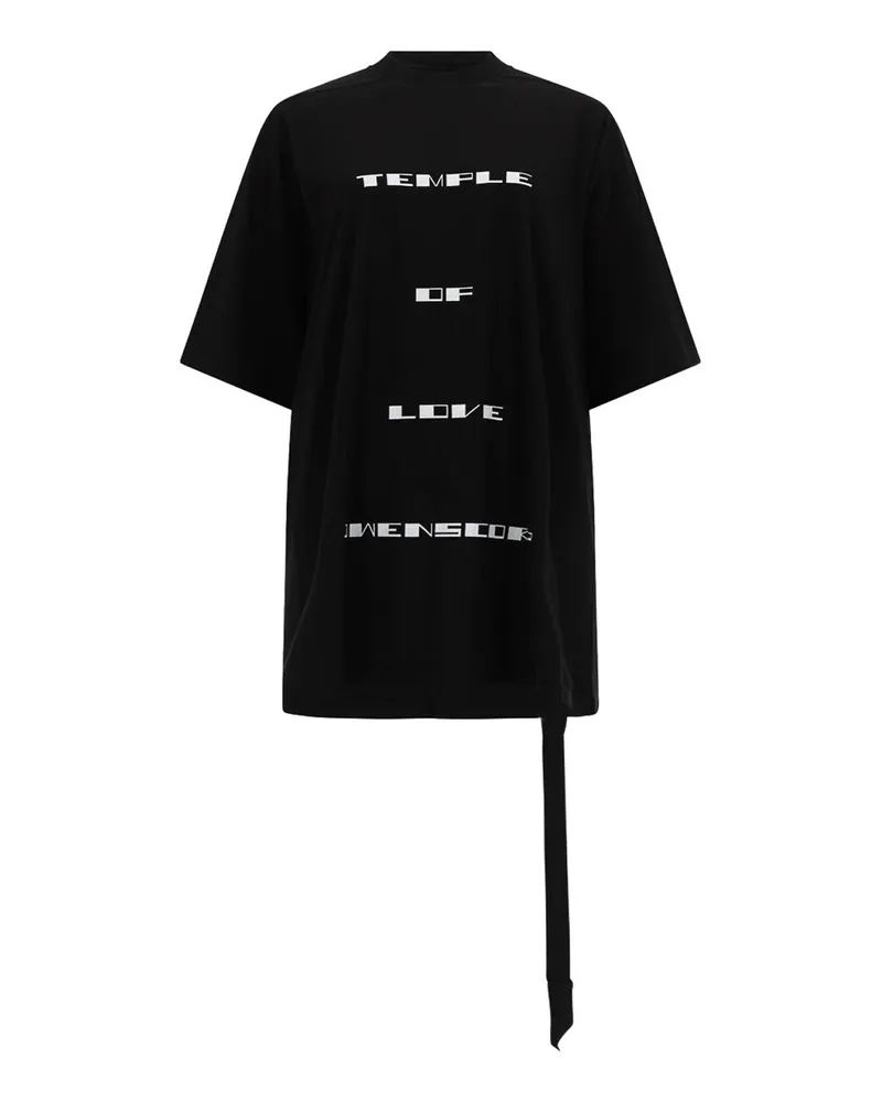 Rick Owens T-Shirt - Schwarz Schwarz