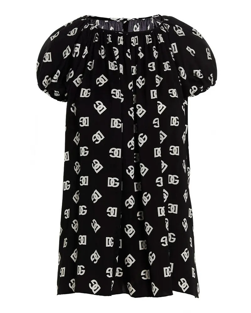 Dolce & Gabbana Kurzes Kleid - Schwarz Schwarz