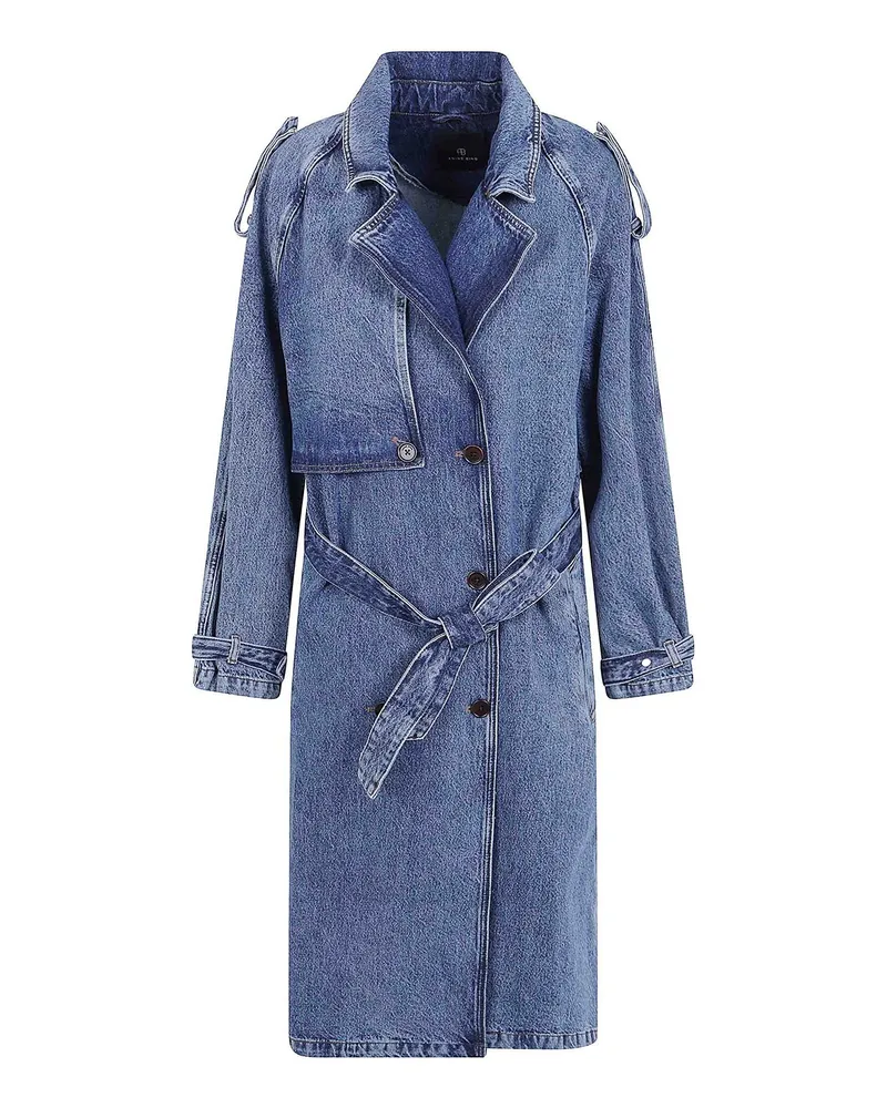 Anine Bing Trenchcoat - Blau Blau