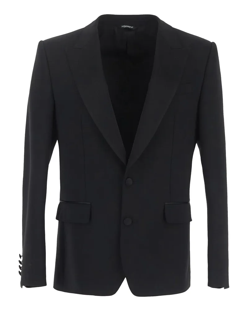 Dolce & Gabbana taillierte Jacke - Schwarz Schwarz