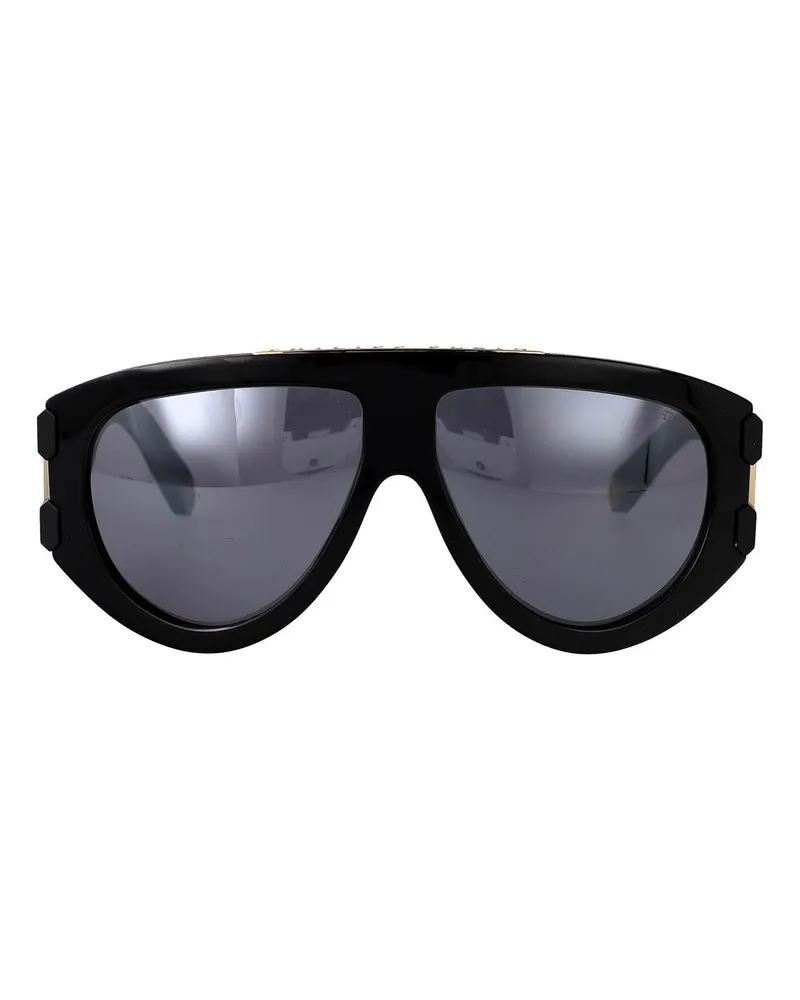 Philipp Plein Sonnenbrille - Schwarz Schwarz