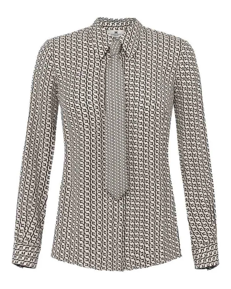 Elisabetta Franchi Hemd - Weiß Weiß