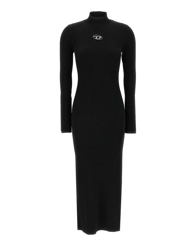 Diesel Maxikleid - Schwarz Schwarz