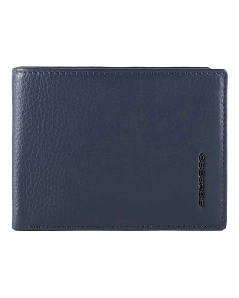 Piquadro Portemonnaie - Blau Blau