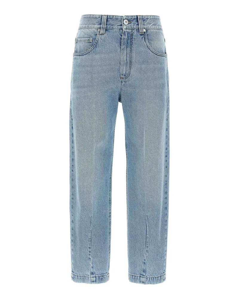 Brunello Cucinelli Bootcut Jeans - Hellblau Hellblau