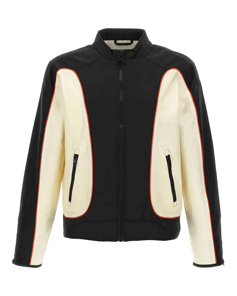Diesel Casualjacke - Weiß Schwarz