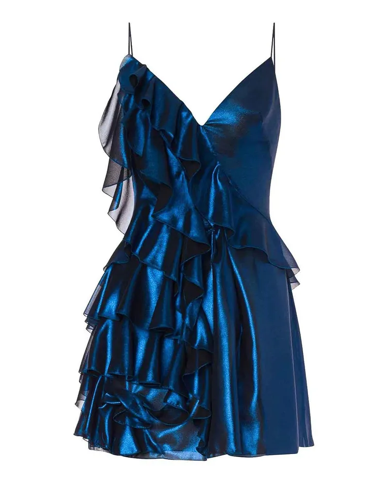 Alberta Ferretti Knielanges Kleid - Blau Blau