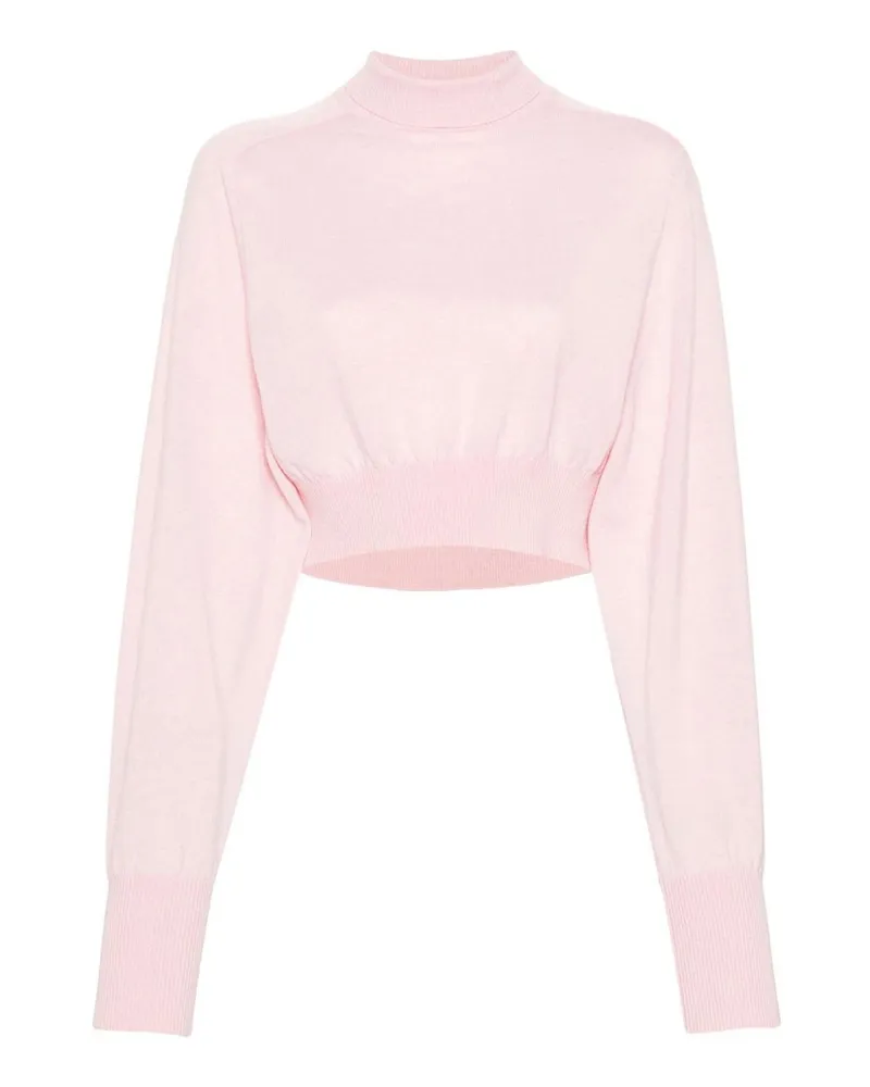SPORTMAX Rundhalspullover - Nude Nude