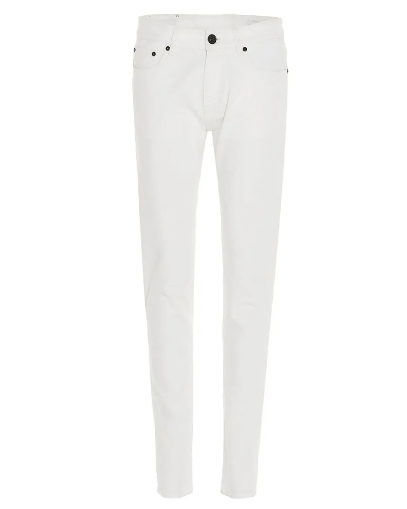 PT TORINO Straight Leg Jeans - Weiß Weiß