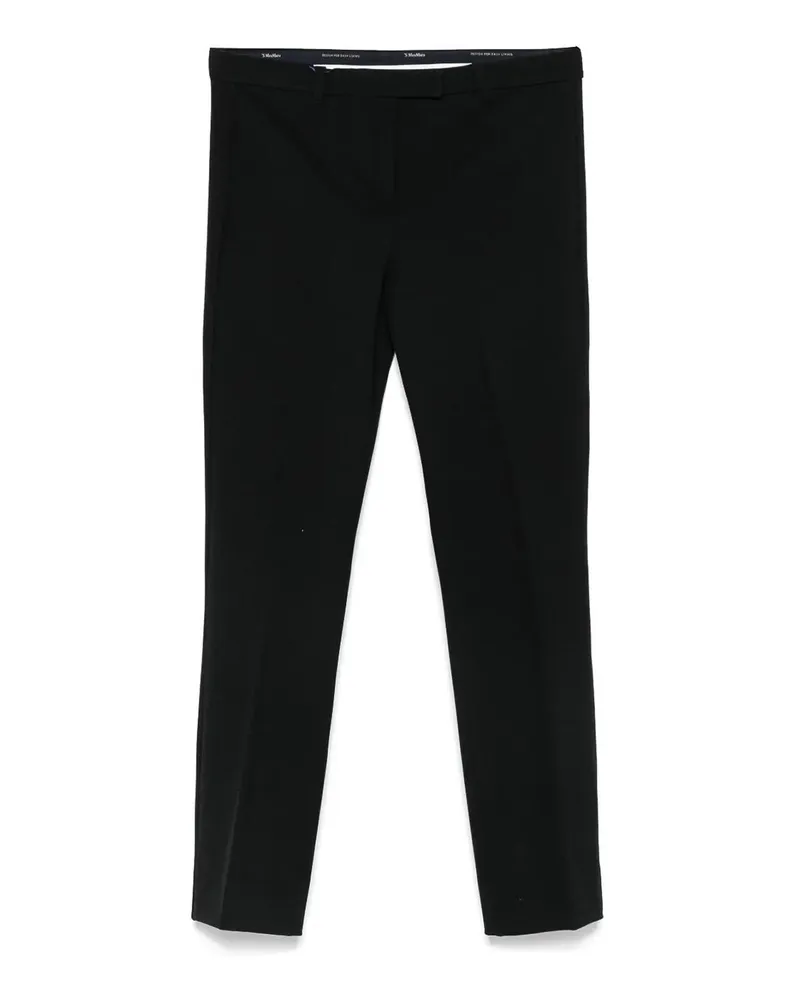 Max Mara Casual Hose - Schwarz Schwarz