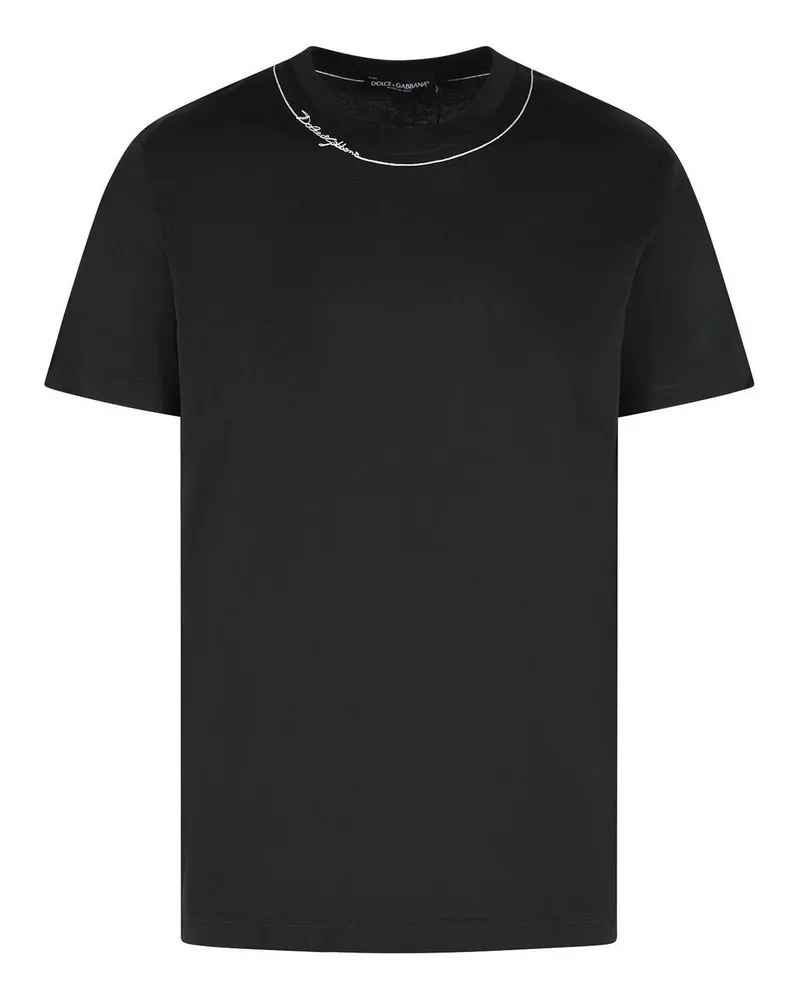 Dolce & Gabbana T-Shirt - Schwarz Schwarz