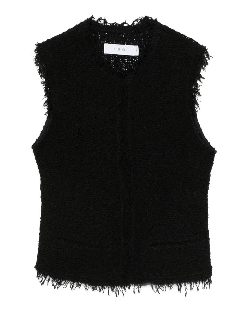 IRO Weste - Schwarz Schwarz