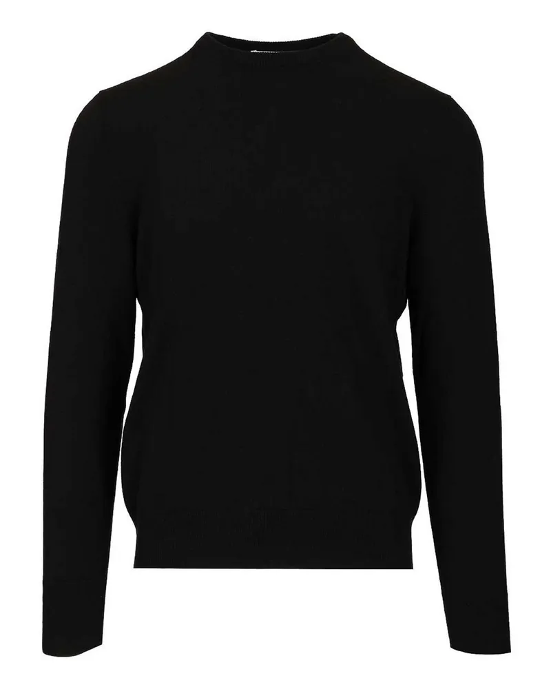 Alexander McQueen Rundhalspullover - Schwarz Schwarz