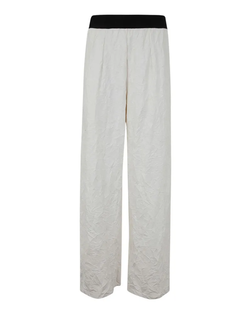 Maria Calderara Casual Hose - Weiß Weiß