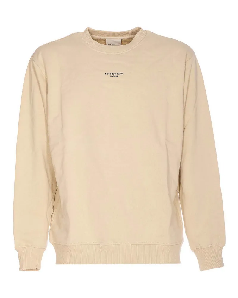 Drôle de Monsieur Sweatshirt - Beige Beige