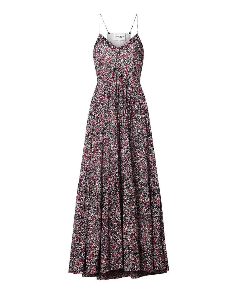 Étoile Isabel Marant Knielanges Kleid - Grau Grau