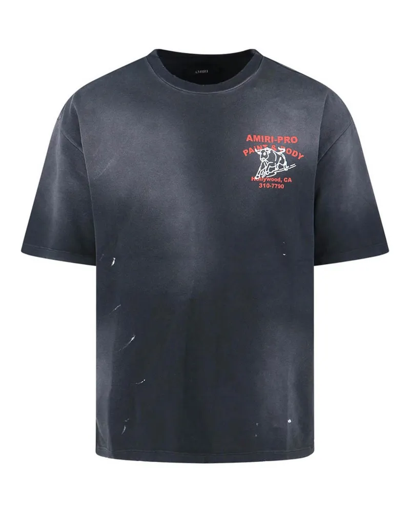 AMI Paris T-Shirt - Schwarz Schwarz