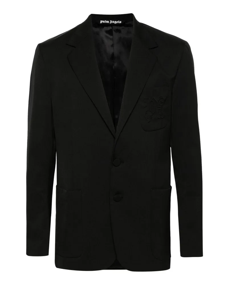 Palm Angels Blazer - Schwarz Schwarz