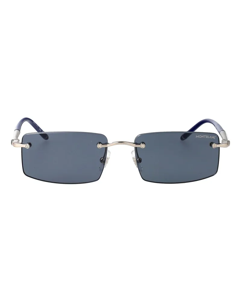 Montblanc Sonnenbrille - Silber Silber