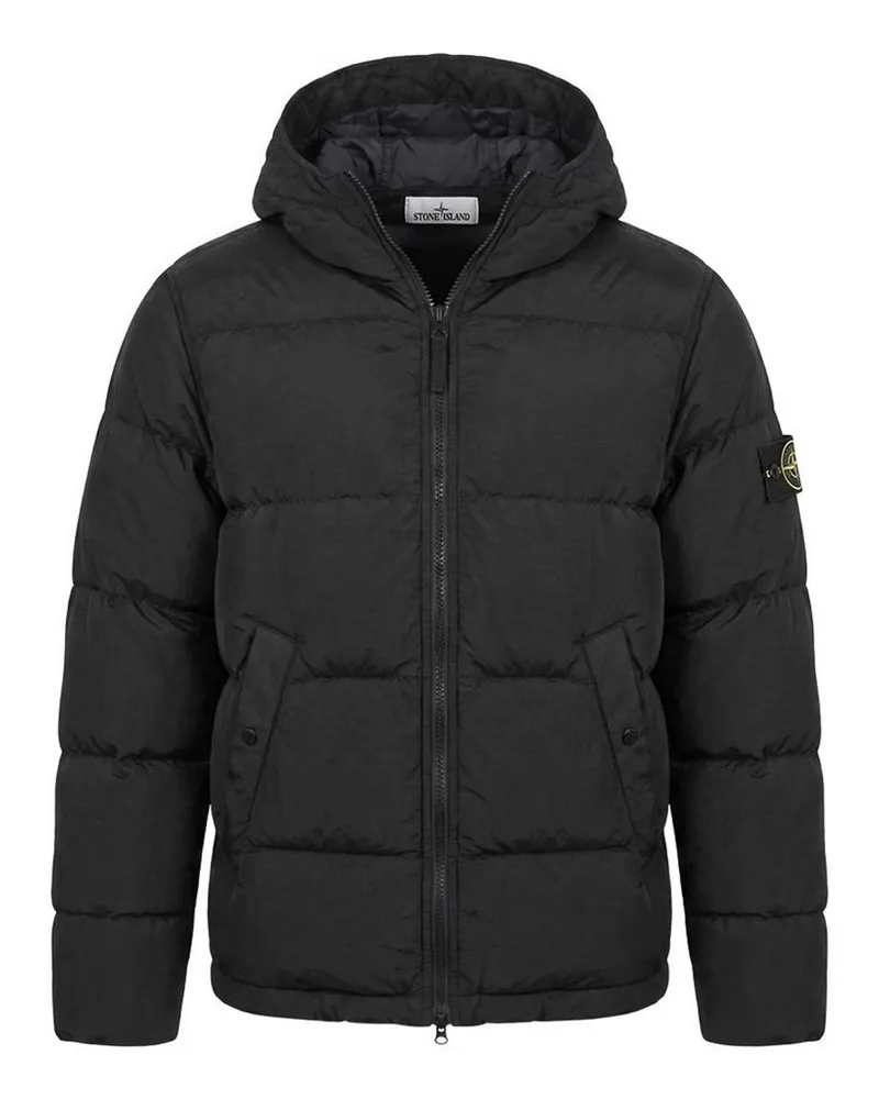Stone Island Daunenjacke - Schwarz Schwarz