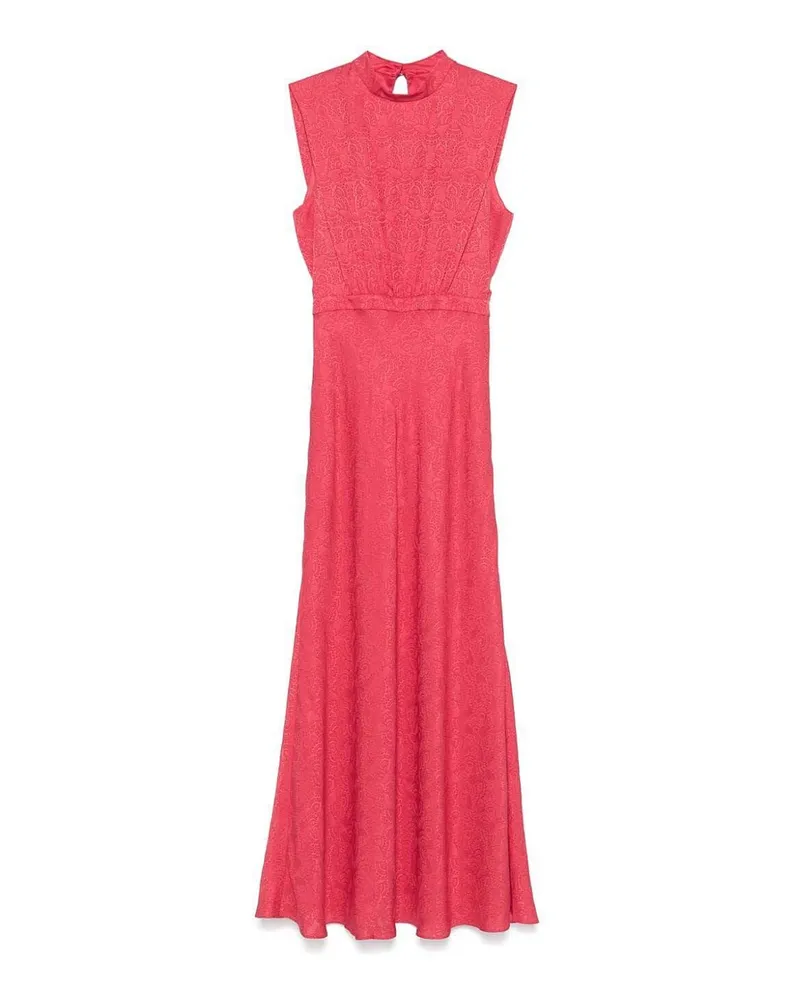 Saloni Maxikleid - Fuchsia Fuchsia