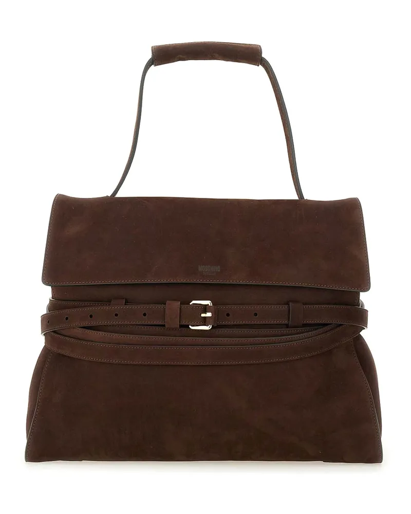 Moschino Umhängetasche - Braun Braun