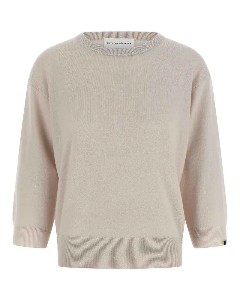 extreme cashmere Rundhalspullover - Weiß Weiß