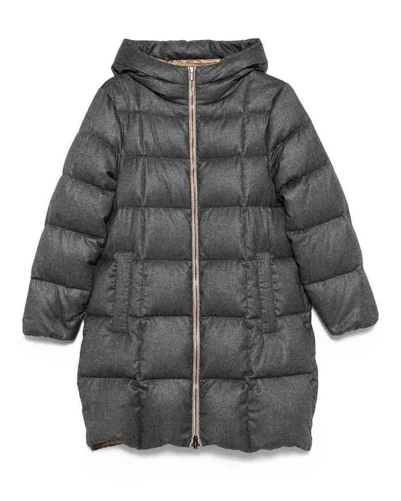 Peserico Daunenjacke - Grau Grau