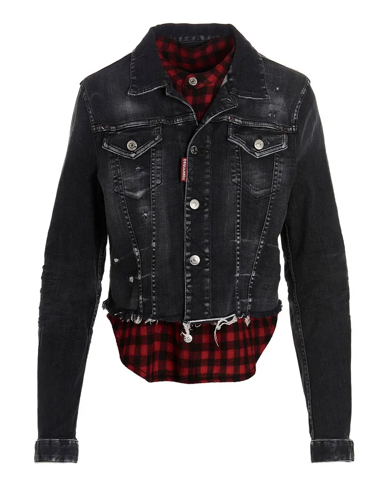 Dsquared2 Jeansjacke - Bunt Bunt