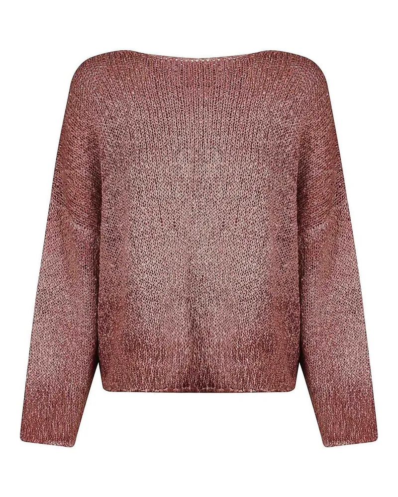 Avant Toi U-Boot-Pullover - Dunkelrot Dunkelrot