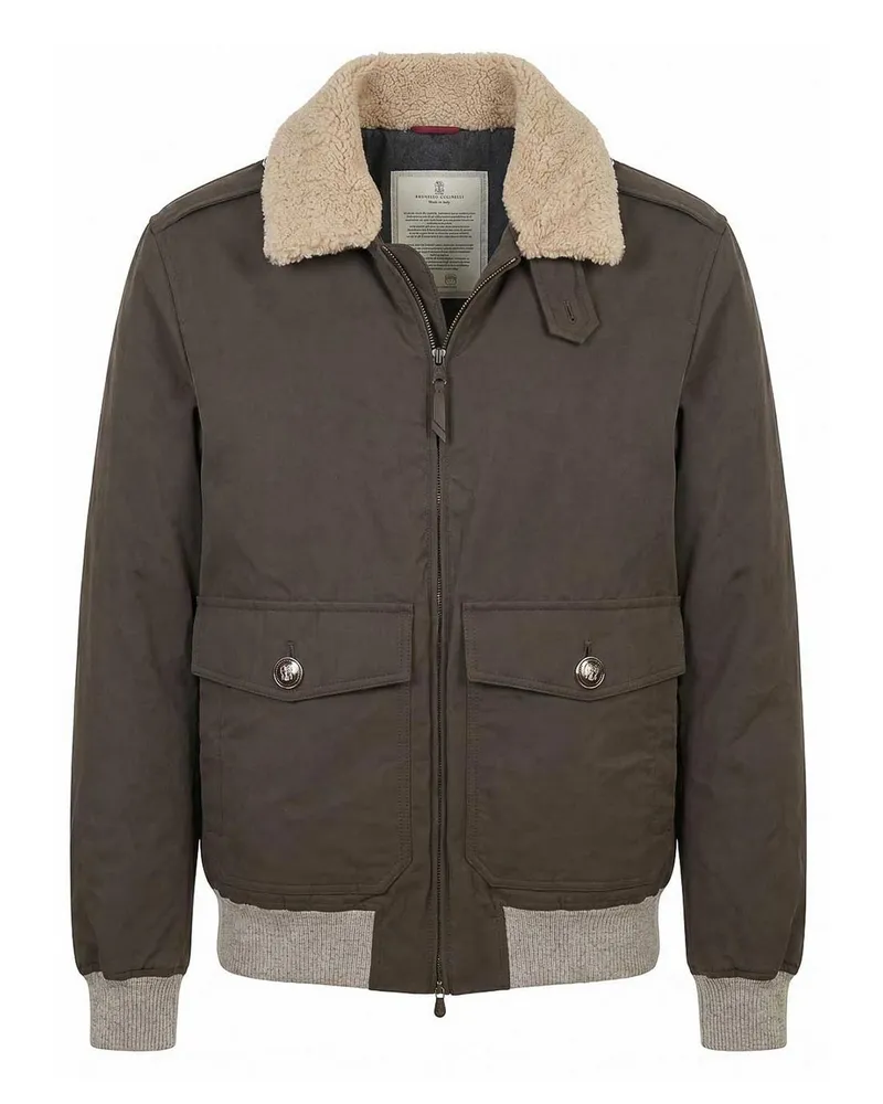 Brunello Cucinelli Daunenjacke - Grau Grau
