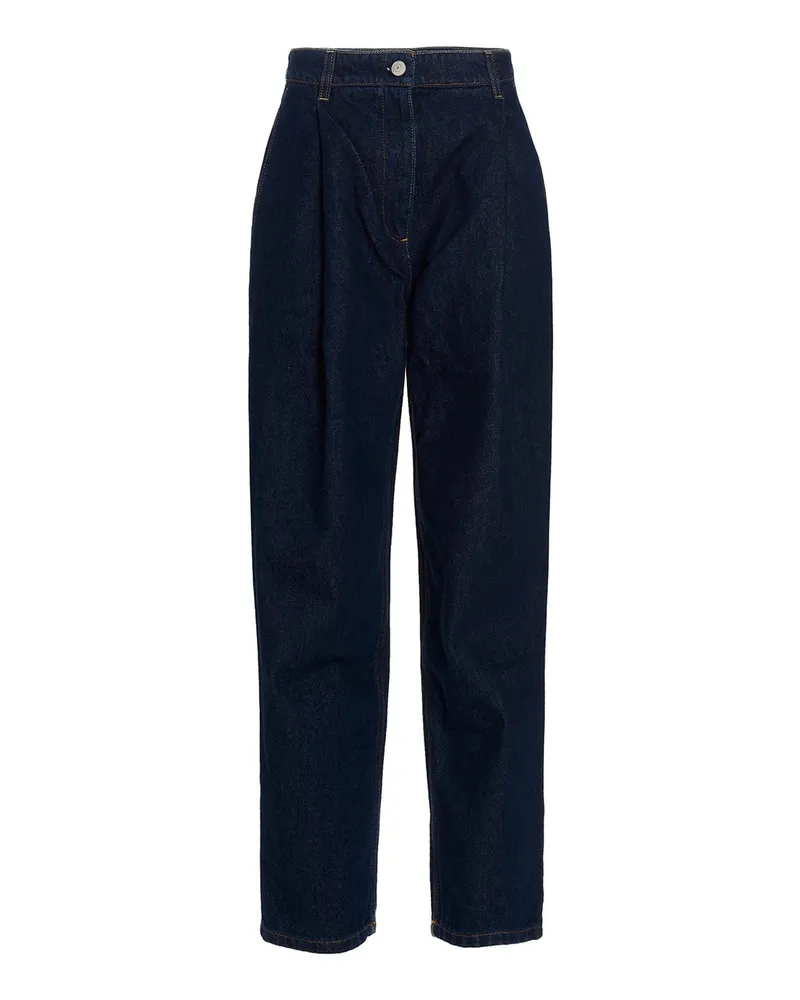 Magda Butrym Straight Leg Jeans - Blau Blau