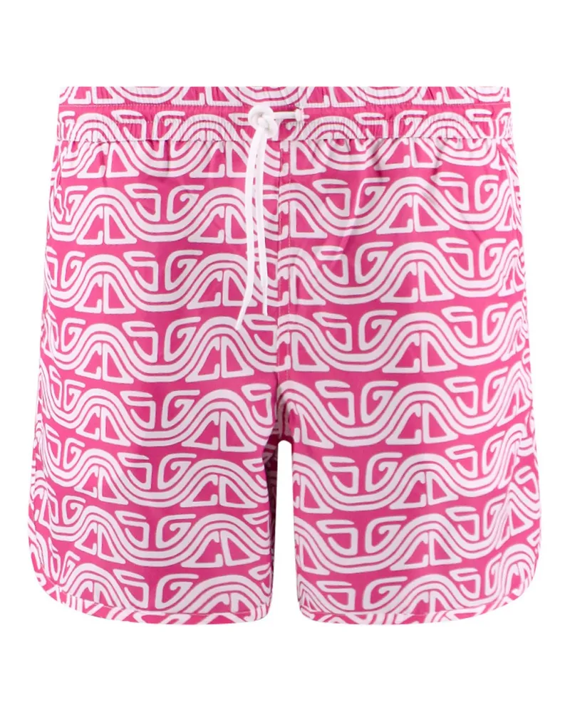 GCDS Badehose - Rosa Rosa