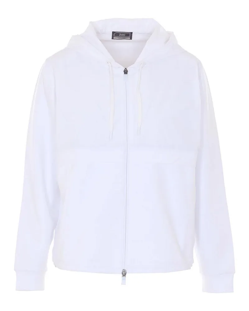 Herno Sweatshirt - Weiß Weiß