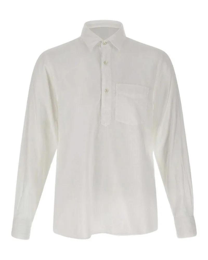 ASPESI Poloshirt - Weiß Weiß