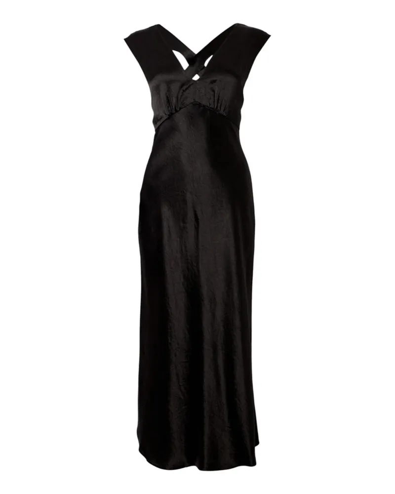 Max Mara Maxikleid - Schwarz Schwarz