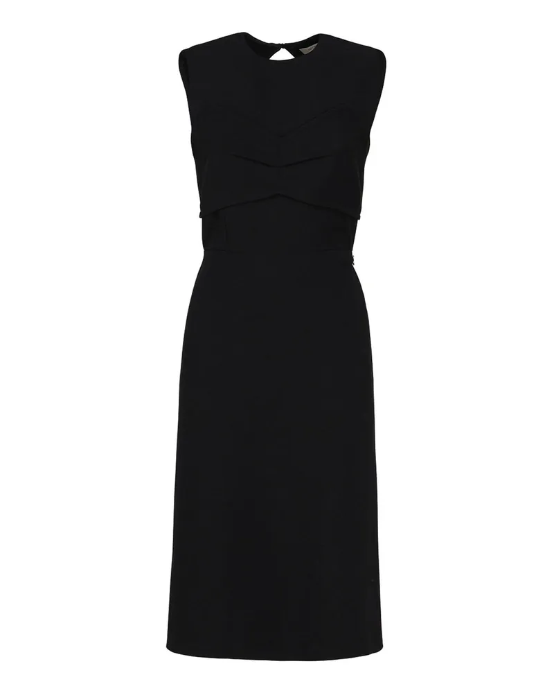 SPORTMAX Knielanges Kleid - Schwarz Schwarz