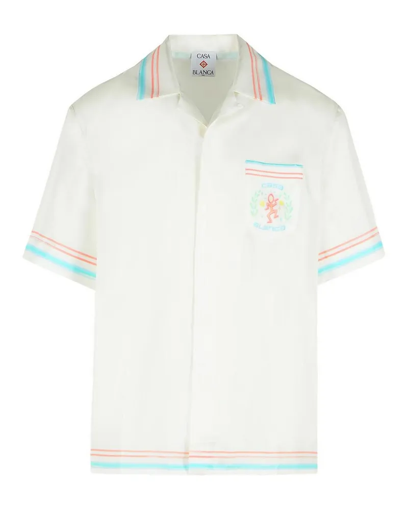 Casablanca Paris Hemd - Weiß Weiß