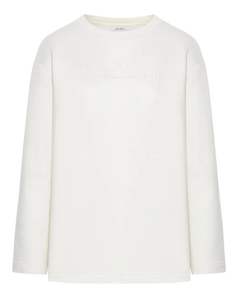 Max Mara Sweatshirt - Weiß Weiß