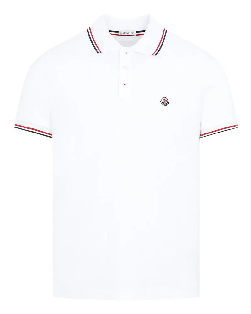 Moncler Poloshirt - Weiß Weiß